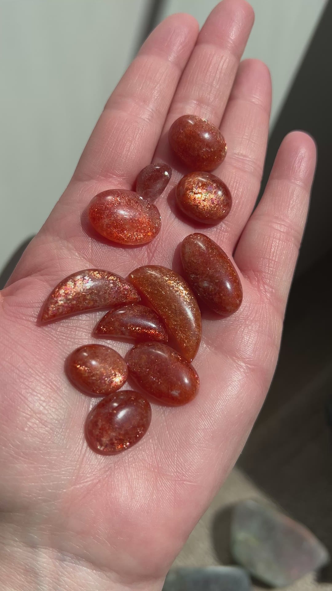 Wholesale High Grade Sunstone Cabs