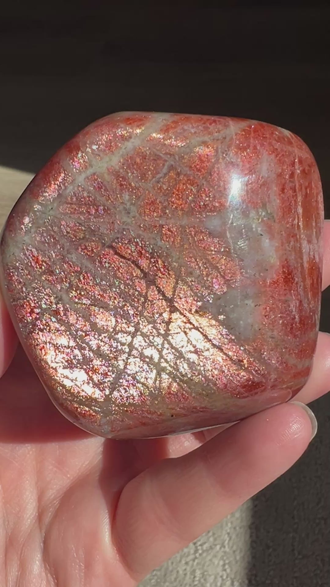 Tanzania Red Sunstone (2) | 223.6g