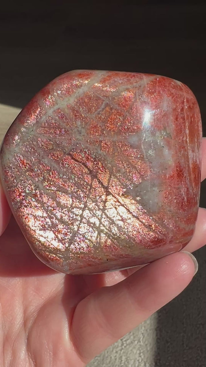 Tanzania Red Sunstone (2) | 223.6g