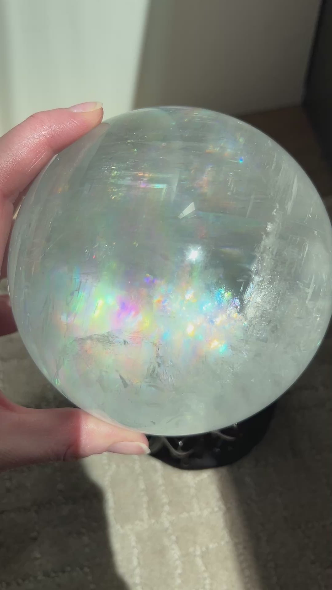 HUGE Optical Calcite Sphete (26) | 4lbs 15.3oz