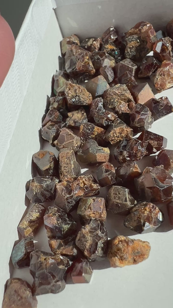 Japanese Rainbow Garnet Lot