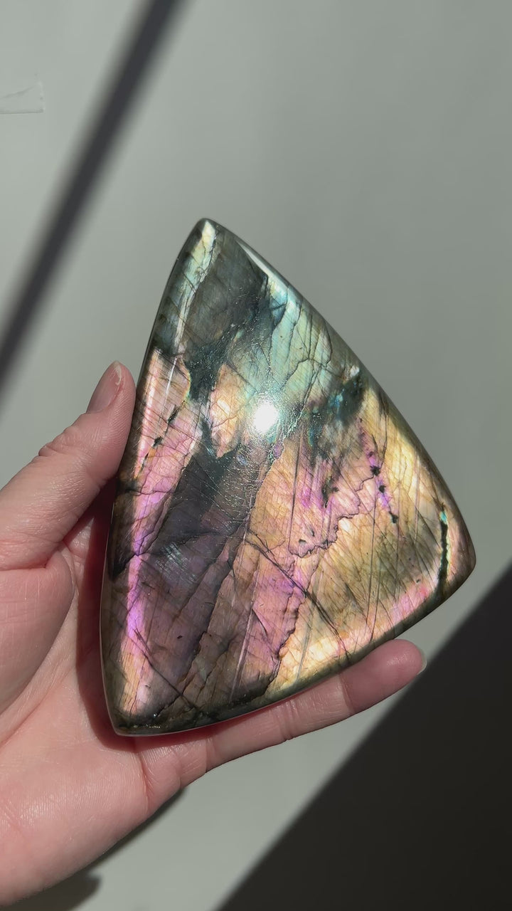 HUGE High Quality Labradorite Cab | 243g