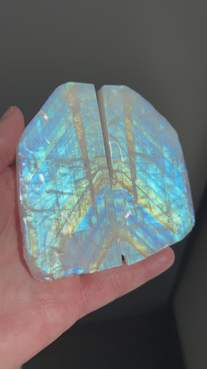 Moonstone Slab Set (1) | 132.9g