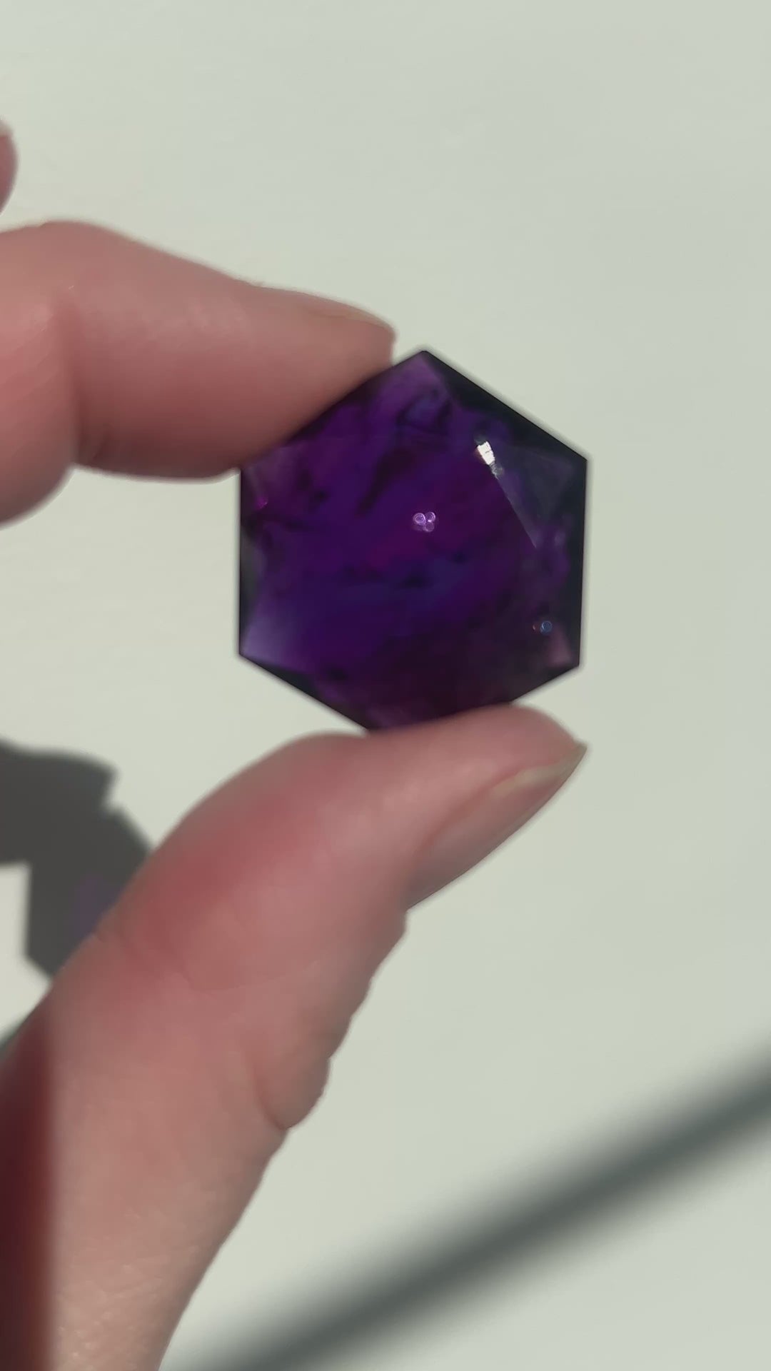 Deep Purple Amethyst Star (2)