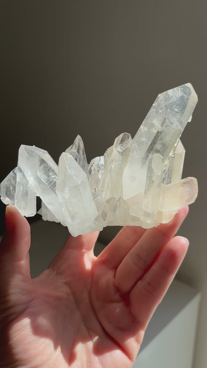 Quartz Clusters with record keepers | 307g