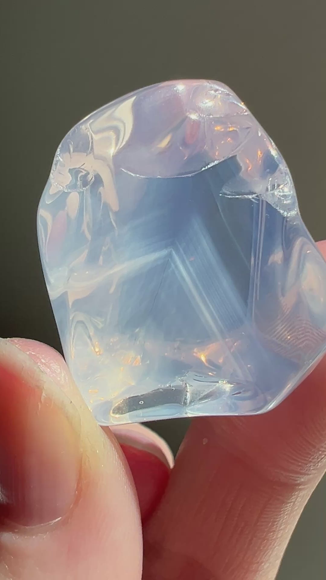 Lavender Moon Quartz (3) | 22.2g