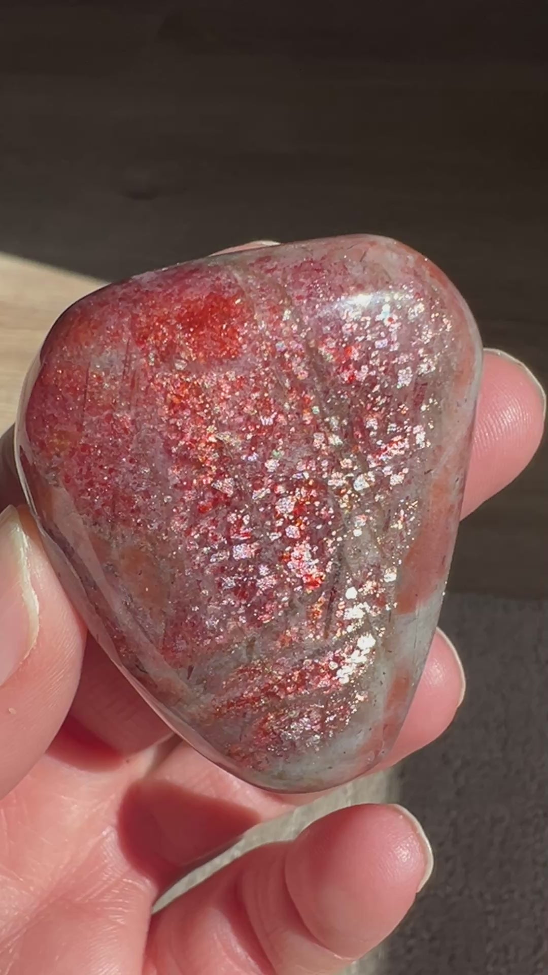Tanzania Red Sunstone (1) | 54.9g