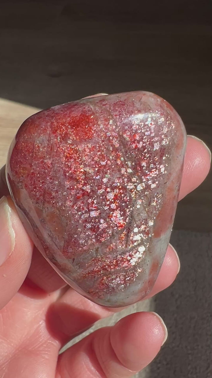 Tanzania Red Sunstone (1) | 54.9g