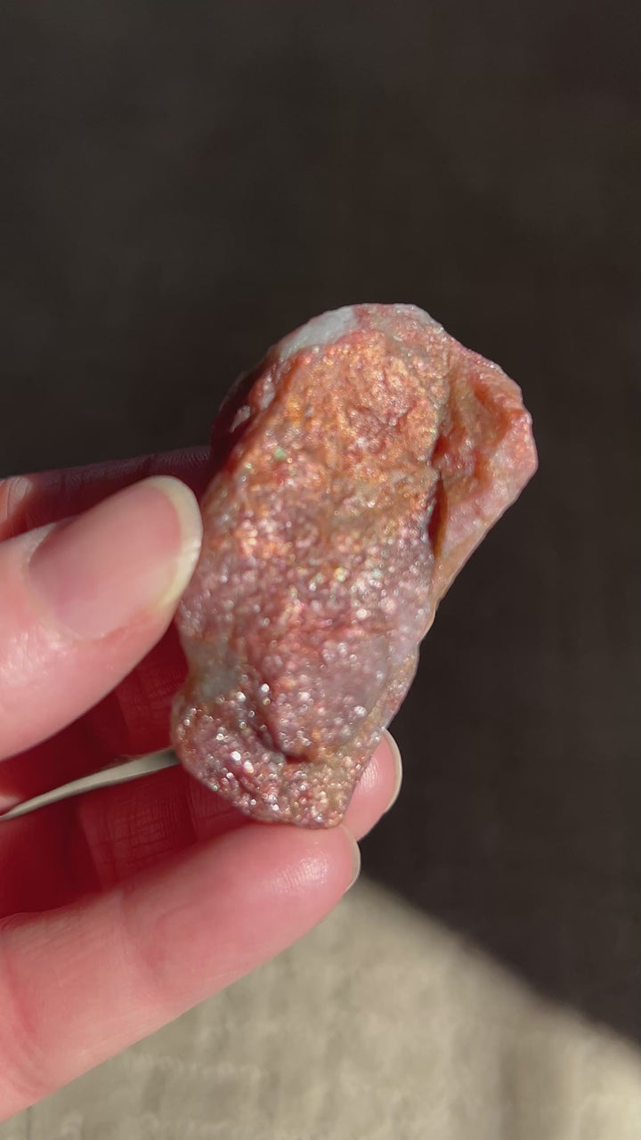 Raw Red Tanzania Sunstone (1) | 35g