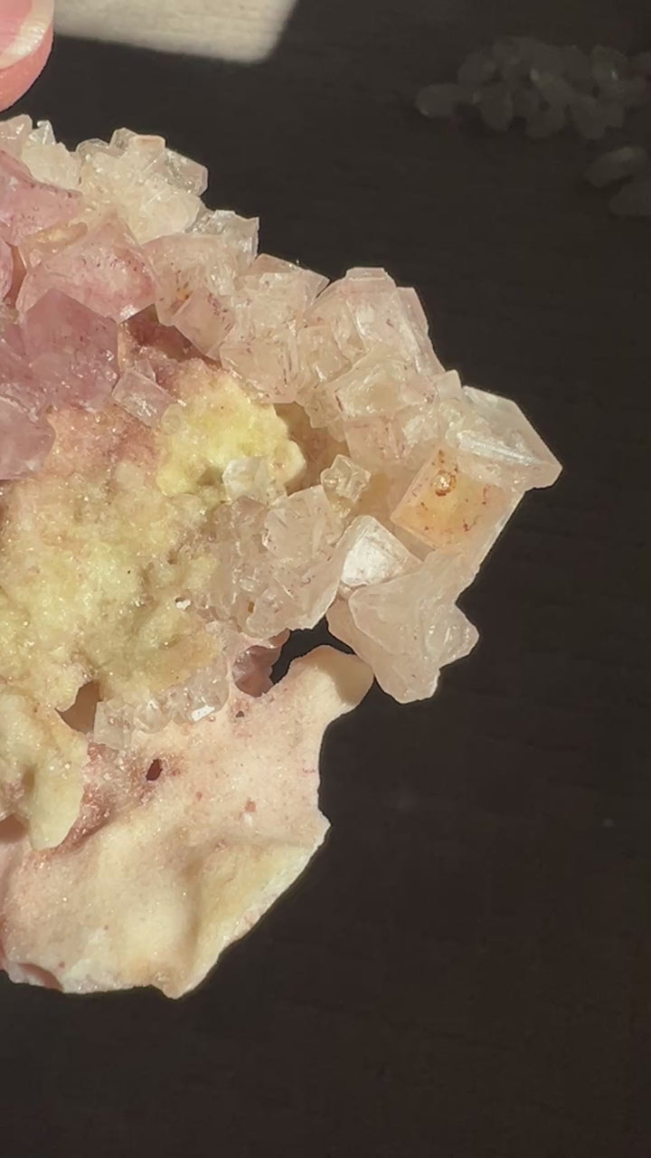 Pink Halite Enhydro (1) | 170.3g