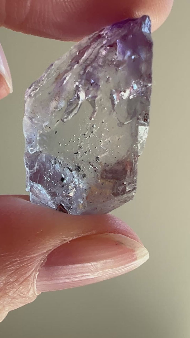 Ojuela Mine Fluorite Enhydro (1) | 12.2g