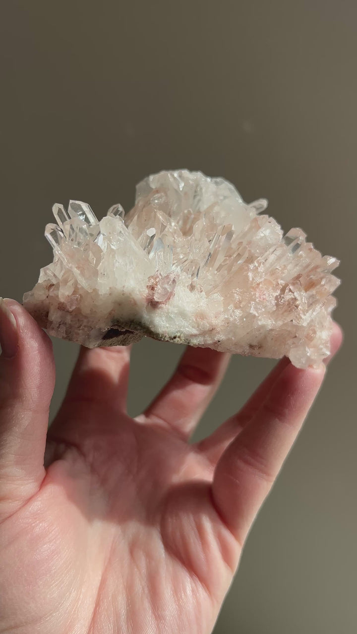Pink Lemurian Cluster | 237.4g