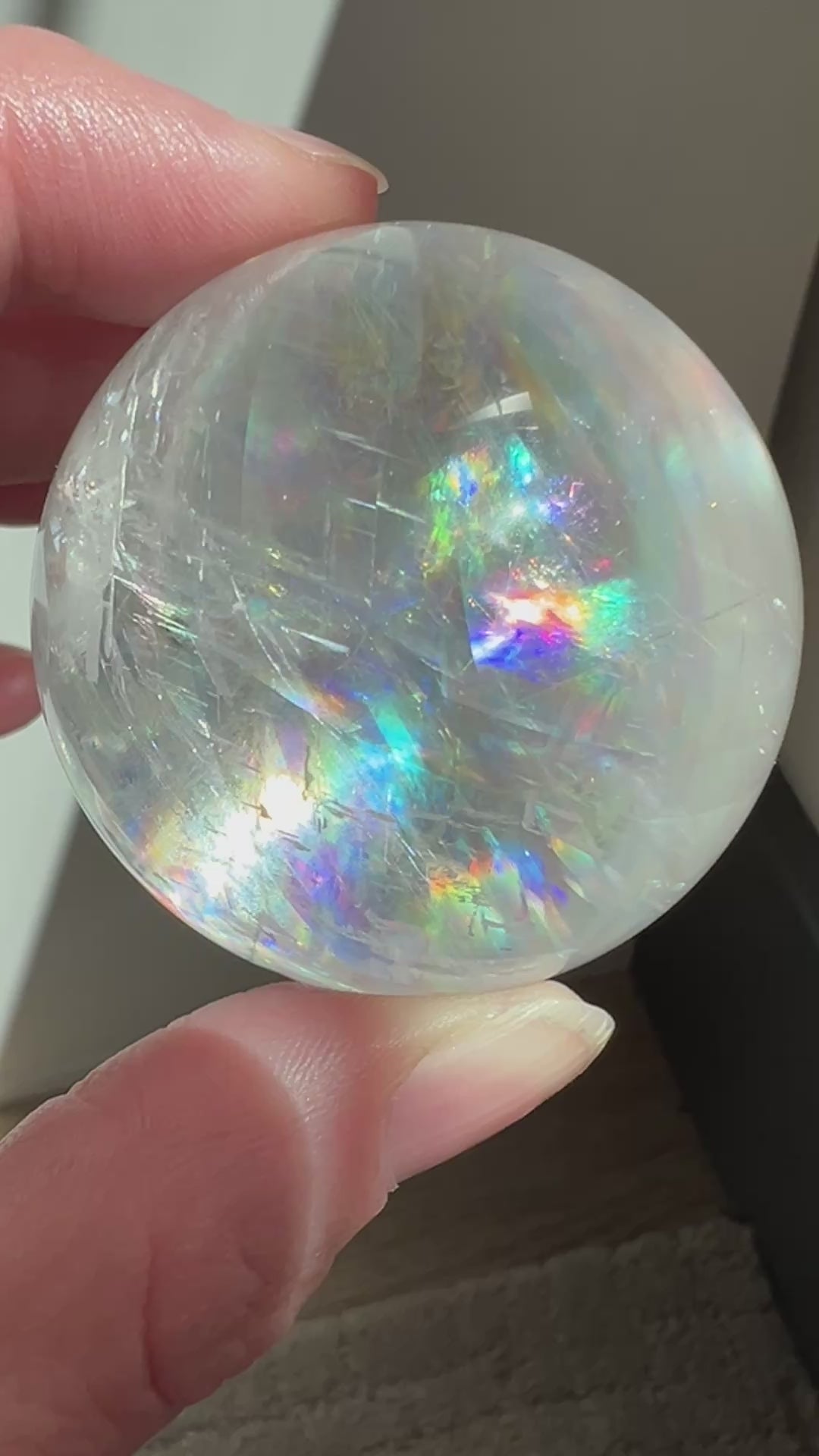 Optical Calcite Sphere (1) | 152.7g 50mm