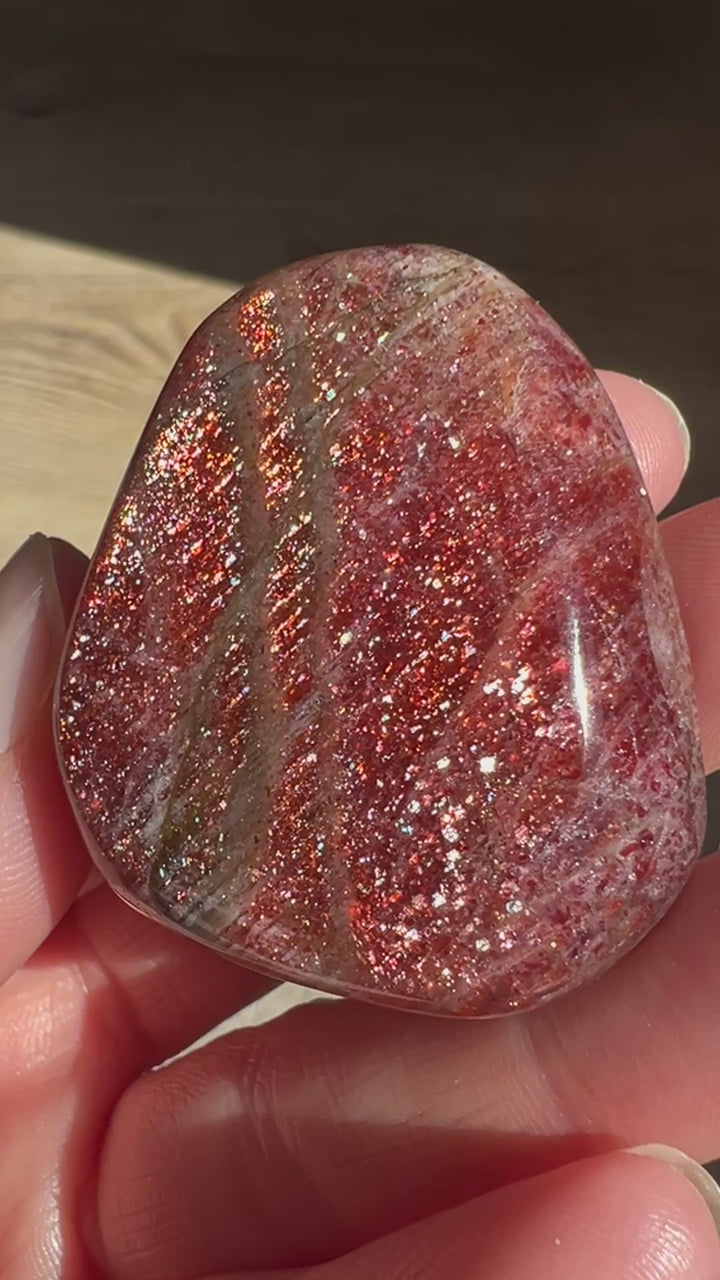 Tanzania Red Sunstone (4) | 42g