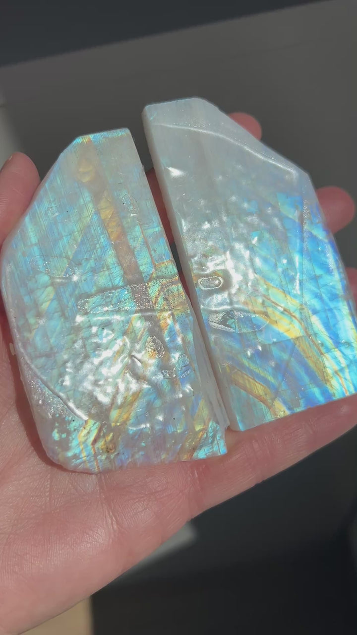 Moonstone Slab Set (1) | 132.9g
