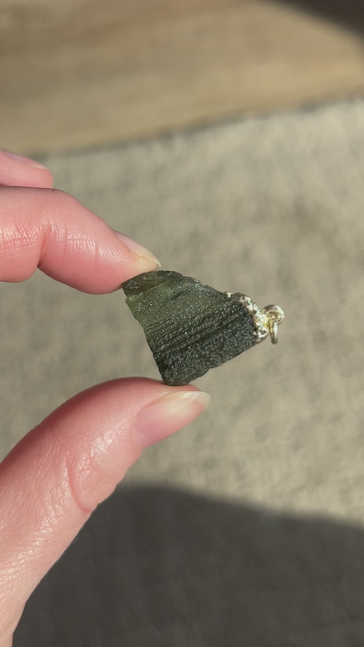 Moldavite Pendant (19) | 4.9g
