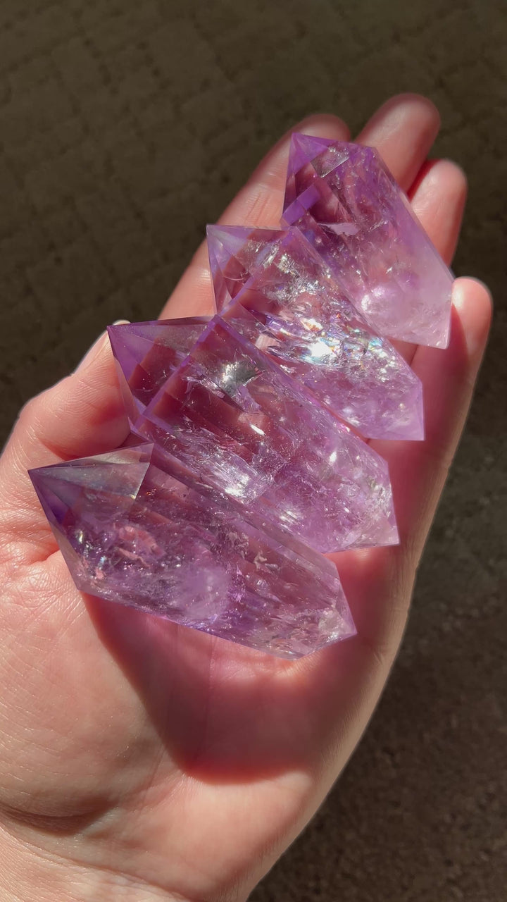 Amethyst 12 Sided Vogels | Lot 1