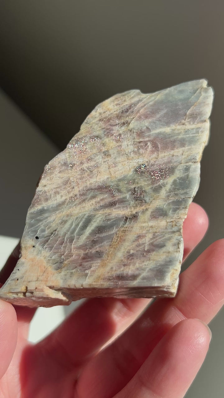Russian Sunstone/Moonstone Combination (2) | 120.9g