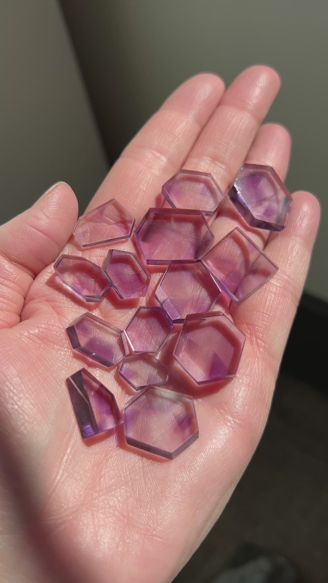 Wholesale Trapiche Amethyst Cabs