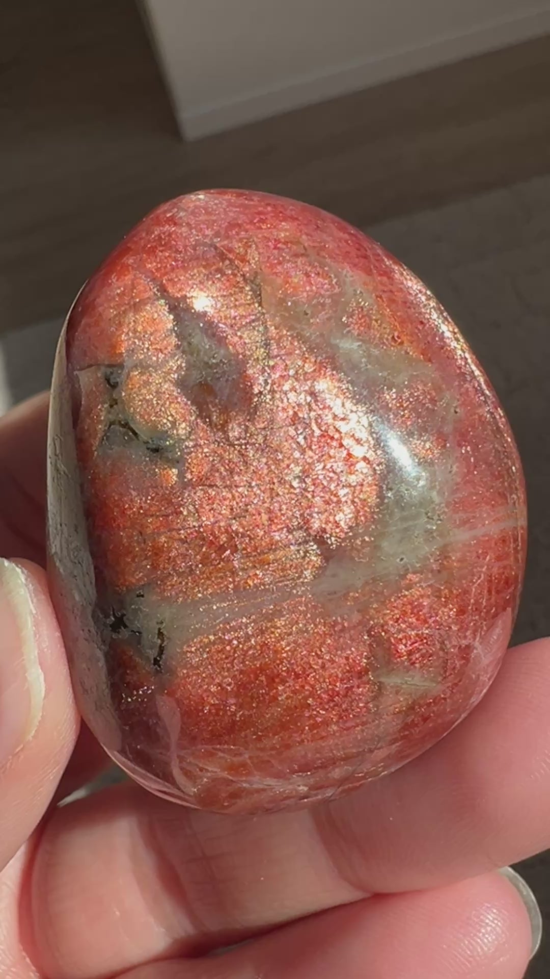 Tanzania Red Sunstone (9) | 61.9g