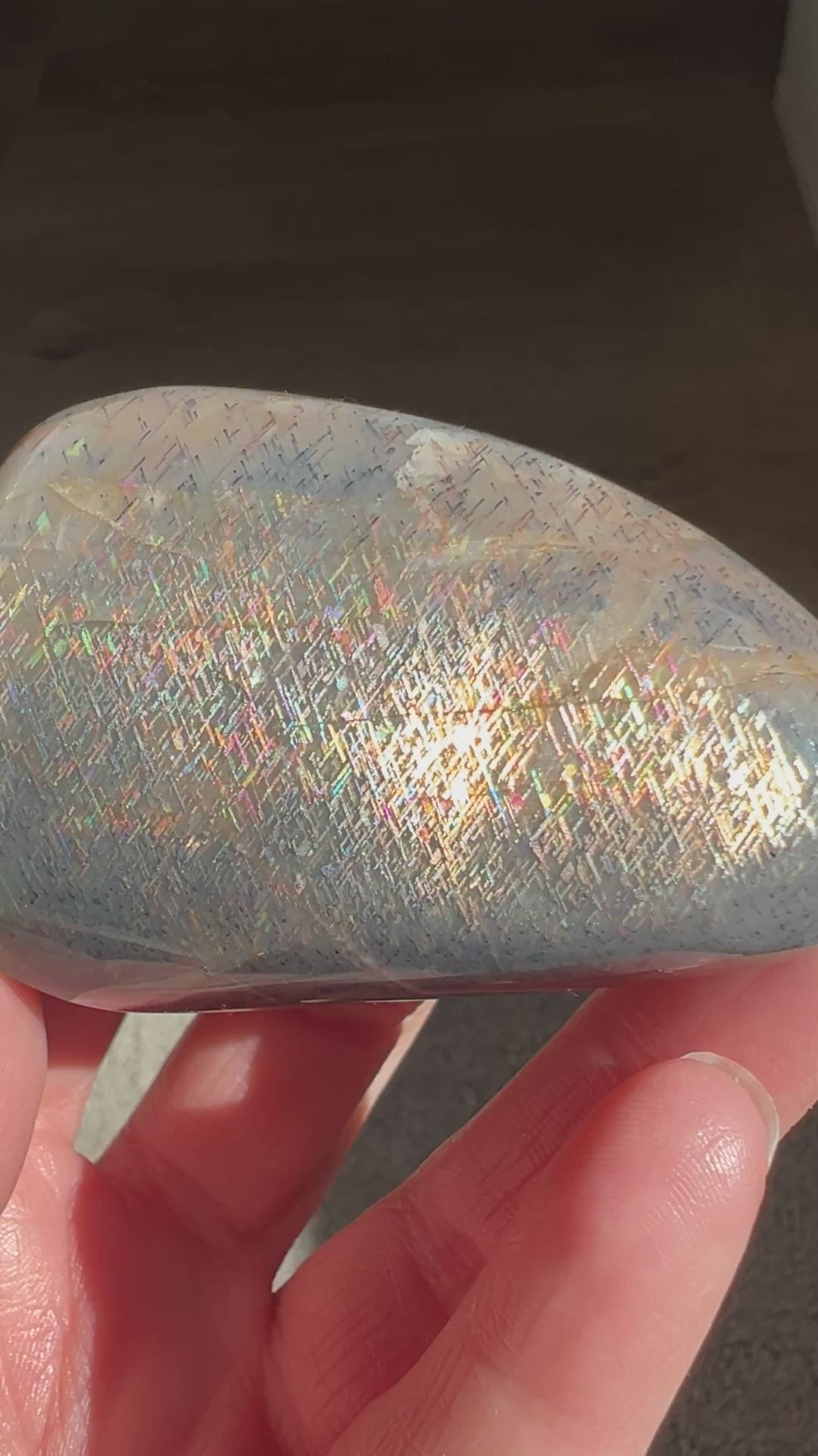 Tanzania Lattice Sunstone(5) | 85.8g