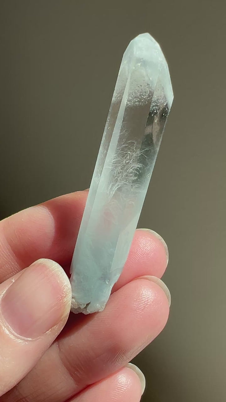 Polished Blue Tara Quartz (4) | 10.8g