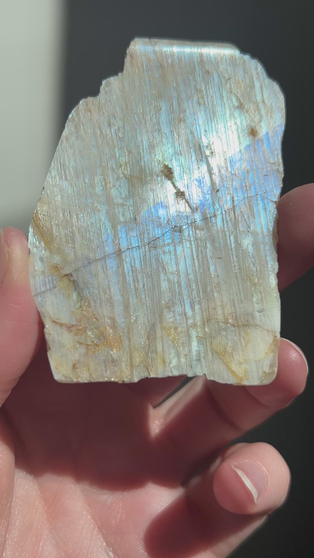 Russian Moonstone Slab (9) | 55.5g