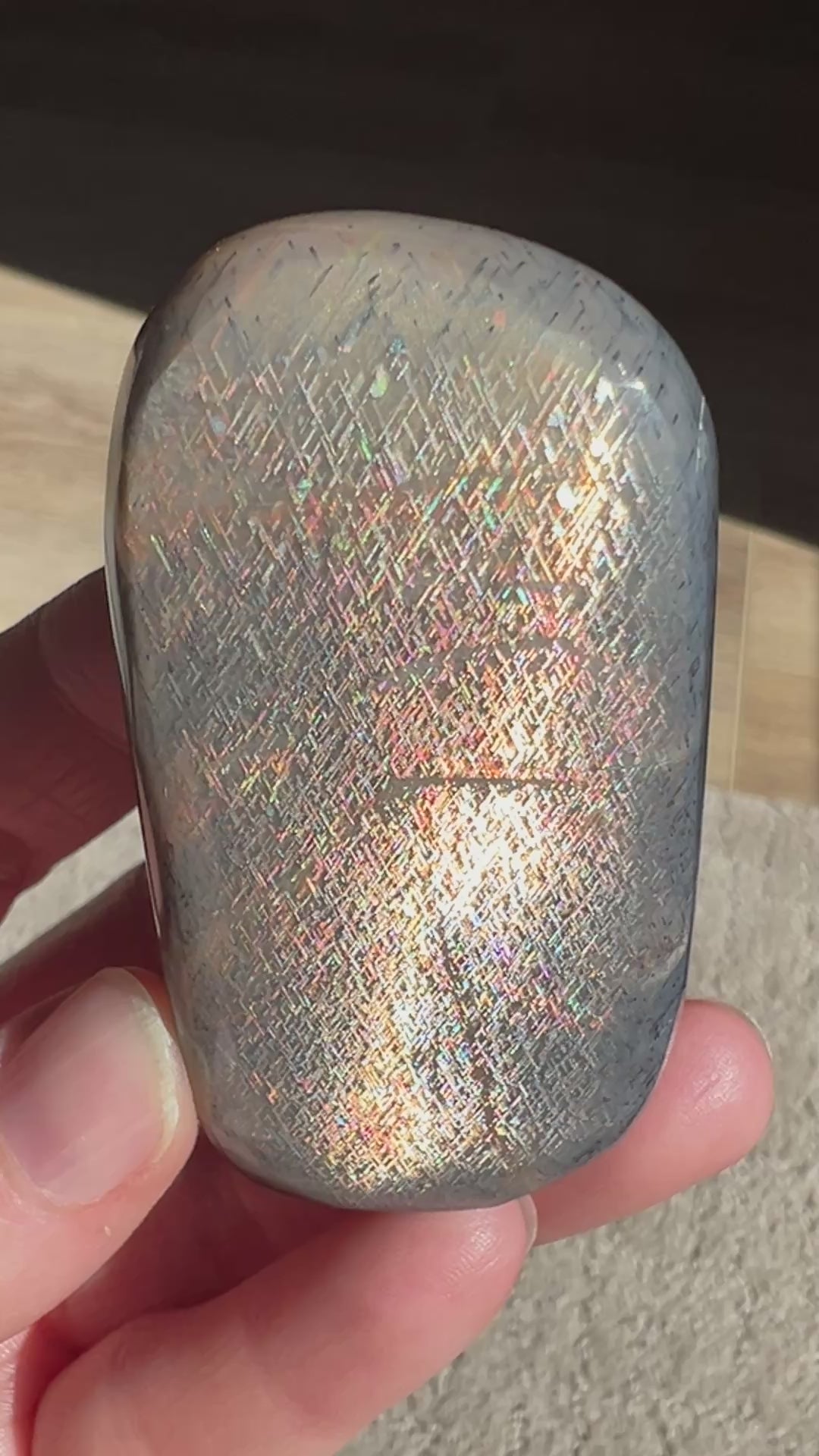 Tanzania Lattice Sunstone(9) | 103.7g