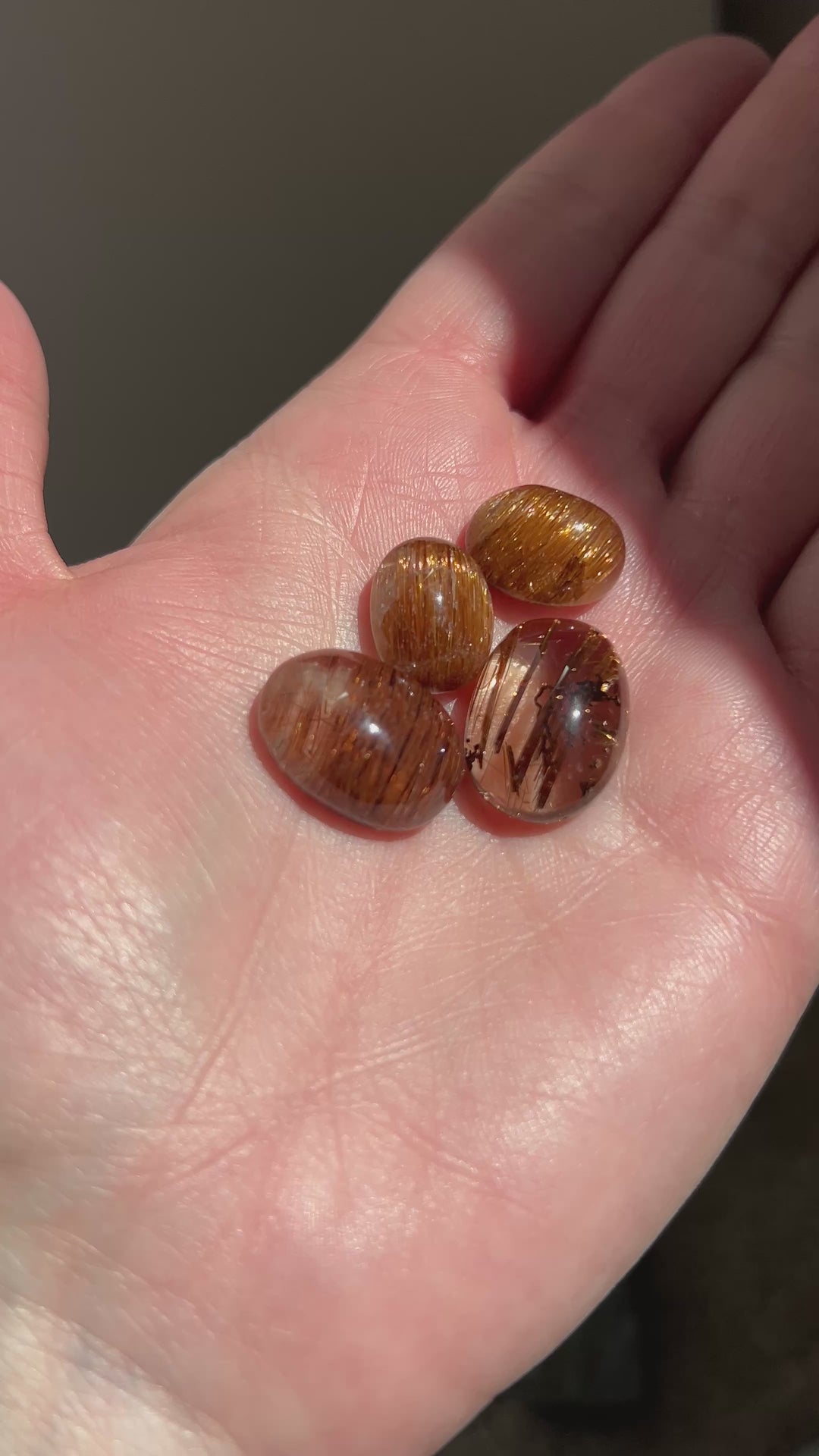 Wholesale Red Rutilated Quartz Cabs
