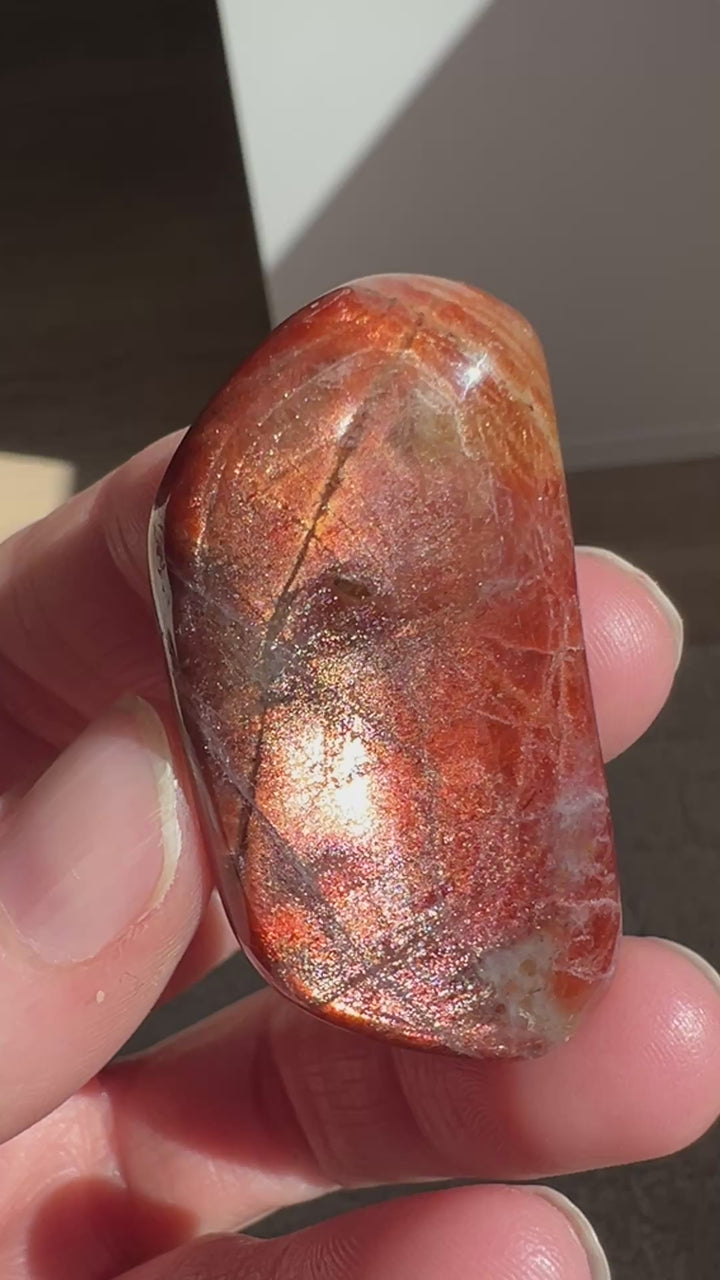 Tanzania Red Sunstone (13) | 25.3g