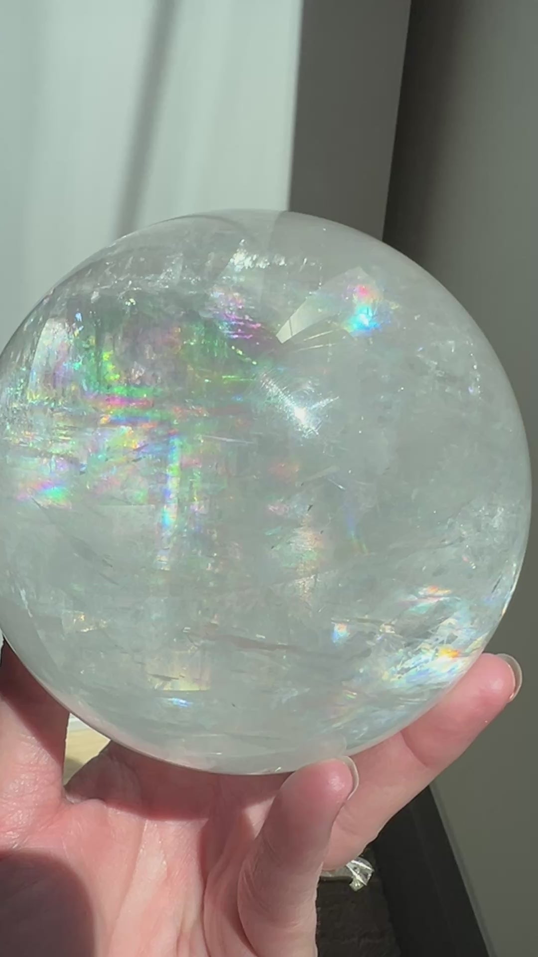 HUGE Optical Calcite Sphete (26) | 4lbs 15.3oz